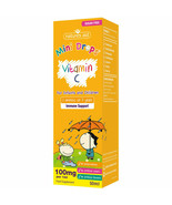 Vitamin C for 3 months to 5 yrs Immune support Mini drops sugar free 50ml - $166.39 MXN