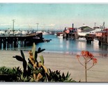 Fishermans Wharf Monterey CA California UNP Chrome Postcard V24 - £2.33 GBP