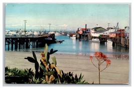 Fishermans Wharf Monterey CA California UNP Chrome Postcard V24 - £2.33 GBP