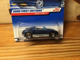 2000 Hot Wheels #080 First Editions Max Steel 20/36 MX48 Turbo SP5 Wheels Nip - £3.27 GBP