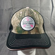Snap-on Cap &quot;Socket To Breast Cancer&quot; Awareness Baseball Cap Hat Camo / ... - $49.99