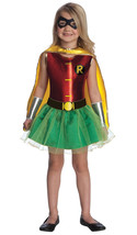 Justice League Child&#39;s Robin Tutu Dress - Medium - £82.55 GBP