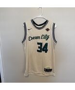 Giannis Milwaukee Bucks Jersey Men’s L Cream City Harley Davidson 50 - $461.62 MXN