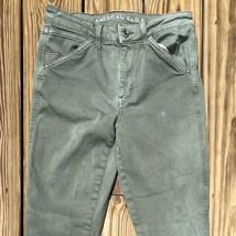 American Eagle AEO Next Level Stretch Hi Rise Jegging Jeans Green Womens Size 8 - £15.23 GBP