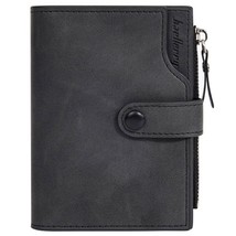 LOUEBICA Wallet for Men Large Capacity Leather RFID Blocking Trifold Wallet with - £24.98 GBP