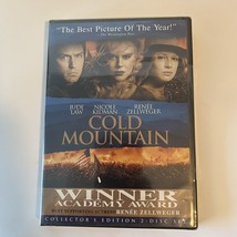 Cold Mountain (DVD, 2004, 2-Disc Set, Collector&#39;s Edition) #93-1319 - £7.59 GBP