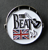 British The Beat 60s Group Drum Beatles Lapel Pin Badge 1 Inch - £4.43 GBP