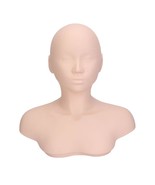 Esthetics Mannequin Head with Shoulders, Pro Training Mannequin, PVC Soft  - $1,193.00 MXN