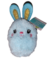 Way To Celebrate Easter Small Blue Bunny Head Plush - New - £8.69 GBP