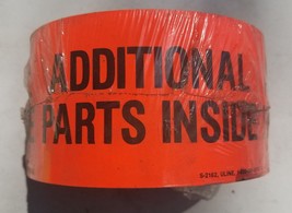 Uline Additional Parts Inside Roll of 500 3&quot; x 5&quot; Fluorescent Red Labels... - €28,48 EUR