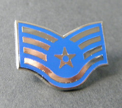 Staff Sergeant USAF Air Force Lapel Pin Badge 7/8 inch - £4.53 GBP