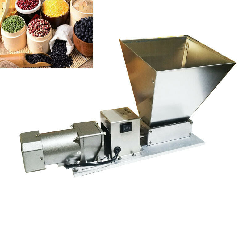 US 110V Electric Grinder Crusher Barley Malt Grain Mill Homebrew with Ho... - $165.00