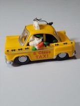 Hallmark Keepsake Ornament 1990  Santa Claus Taxi Cab Christmas - $12.00
