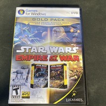 Star Wars Empire At War Gold Pack PC DVD-ROM 2007 LucasArts WindowsXP/2000/Vista - £11.67 GBP