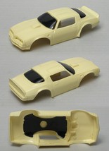 1979 TYCO Slot Car BODY Pontiac Firebird Trans Am Wide Creme Factory Test Shot - £18.37 GBP