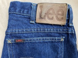 VINTAGE 1970s LEE Riders JEANS 203-2547 Size: 32 x 36 Cotton UNION Made ... - £156.59 GBP