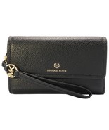 Michael Kors Jet Set Large Signature Logo Smartphone Wallet Wristlet Black - €59,90 EUR