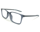 Nike Eyeglasses Frames 7282 412 Thunder Blue Clear Square 52-17-145 - £29.09 GBP
