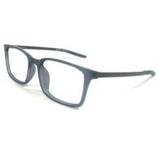 Nike Eyeglasses Frames 7282 412 Thunder Blue Clear Square 52-17-145 - £29.72 GBP