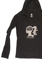 Adidas Women’s Hoodies Lot of 2 Black Pullover Graphic Size S & L image 3