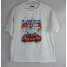 Romwe Foreign Motor Sport T-Shirt Size Large - $9.69