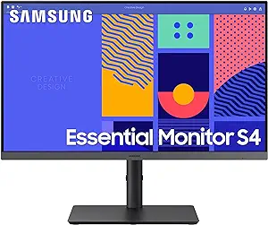 SAMSUNG 27-Inch S43GC Series Business Essential Computer Monitor, IPS Pa... - $328.99