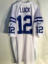 Reebok Authentic NFL Jersey Indianapolis Colts Andrew Luck White sz 60 - £47.22 GBP