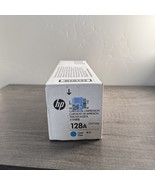 128A CE321A Genuine OEM HP LaserJet Pro Cyan Toner Cartridge NIB - $68.20 CAD