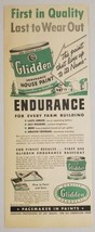 1948 Print Ad Glidden Endurance House Paint Farm House &amp; Barn Cleveland,Ohio - £12.48 GBP