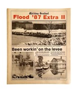 1987 Kennebec Flood Newspaper Morning Sentinel Maine 87 Extra 2 April 4 ... - £31.44 GBP