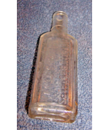 Antique Embossed Witsell Brothers Clear Glass Bottle-Lot 26-Memphis, TN - £29.34 GBP