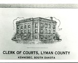RPPC Clerk Shoe Lounge Lyman County Kennebeck SD South Dakota Unp Postca... - $16.96