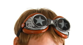 Marvel Comics Captain America Avengers Movie Radioactive Goggles, NEW UNWORN - £11.62 GBP