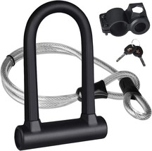 Kastewill Bike U Lock Heavy Duty Anti Theft, Secure Combination Bike U Lock With - £26.37 GBP