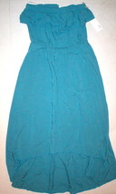 NWT Womens Lapis Small Blue Strapless High Low Maxi Dress Blue Pretty US... - $49.50