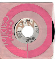 Solitaire Carpenters 45 RPM Record 1975 - $12.50