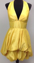 New Yellow Gown Cinderella Design Formal Dress XL - $50.54