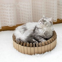 Splice Haven: Stylish DIY Corrugated Cat Scratcher - £32.65 GBP