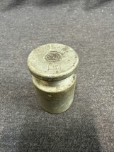 Vintage 1 Pound Weight for Scale Marked JBS - £9.15 GBP