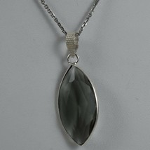 925 Sterling Silver Smoky Quartz Gemstone Handmade Pendant Women Gift PS-2490 - £26.92 GBP