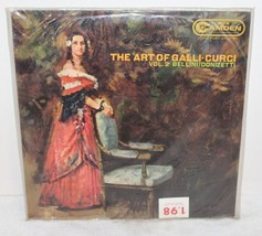 The Art of Galli-Curci Vol.2 ~ Bellini ~ 1959 RCA Camden CAL-525 Sealed LP - $9.99