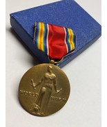 WWII, CAMPAIGN AND SERVICE, VICTORY MEDAL, SLOT BROOCH, WAR TIME ISSUE, ... - $19.80