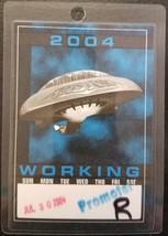 BOSTON - 2004 WORKING PROMOTER - ORIGINAL TOUR CONCERT LAMINATE BACKSTAG... - €17,11 EUR
