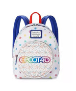 Disney Parks Epcot 40th Anniversary Spaceship Earth Icons Loungefly Back... - $1,138.97 MXN