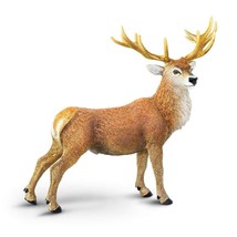 Safari Ltd Red Deer Stag Toy 181929  Wild Safari North American collection - £7.13 GBP