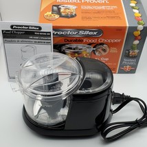 Proctor Silex 1.5 Cup Electric Food Chopper Pulse Speed Control #72507 Tested - £7.56 GBP