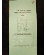 HEAD TRACTION SET Vintage HARVY OVER DOOR w/ Box &amp; Instructions - £7.87 GBP