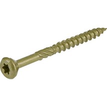 Power Pro 48601 Wood Screws, #10 x 2-1/2&quot;, Premium Outdoor Deck Screws, Rust - $24.36