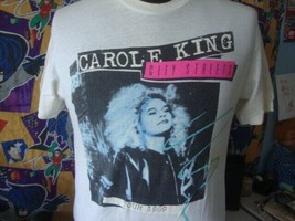Vtg 80&#39;s Carole King 1989 Tour City Streets Concert tee shirt, band T Sh... - £77.76 GBP