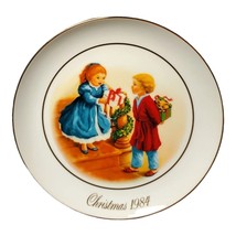 Avon 1984 Christmas Memory 4th Edition Collector Plate Celebrating Joy of Giving - £11.18 GBP